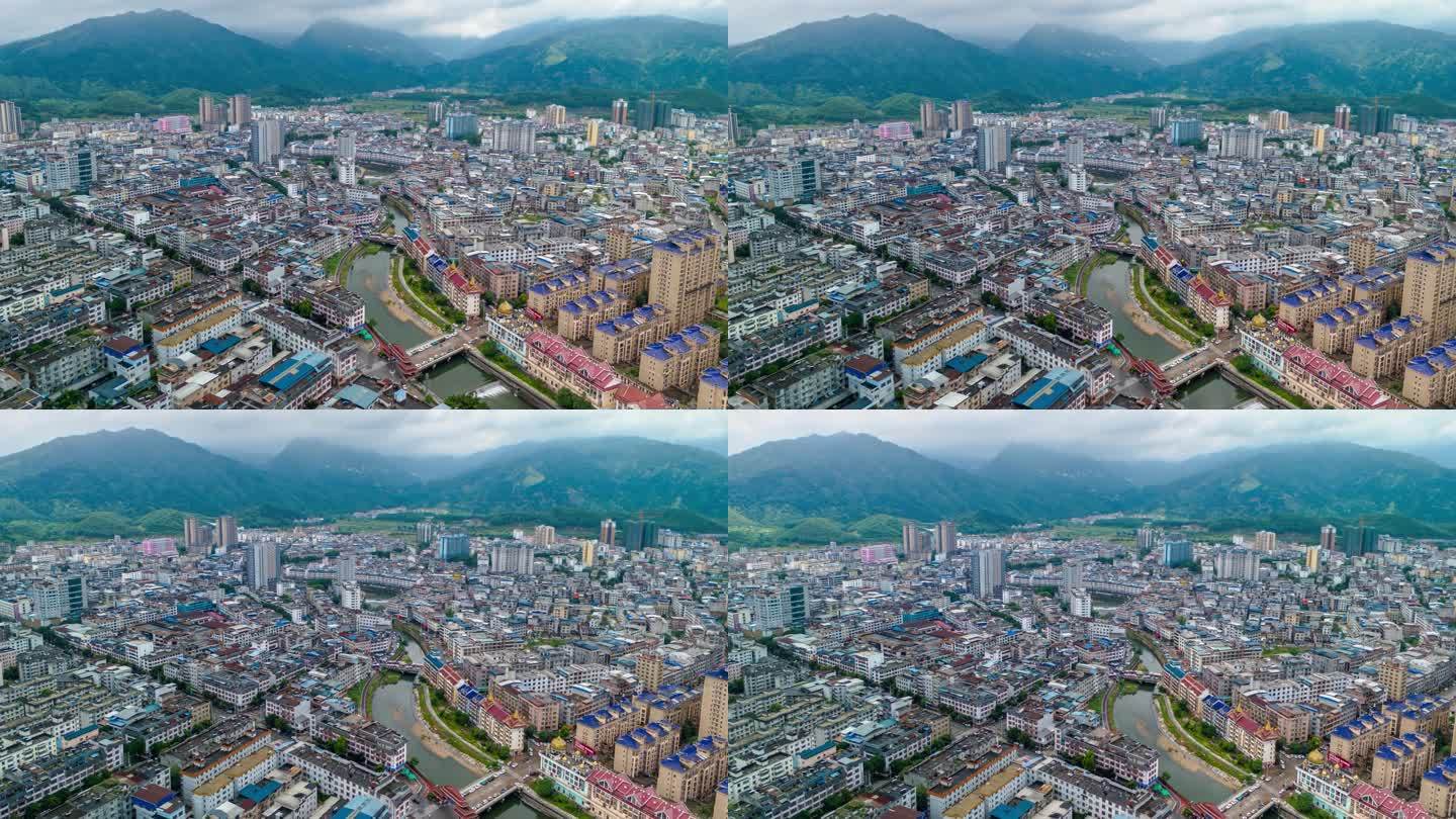 上林县城延时摄影