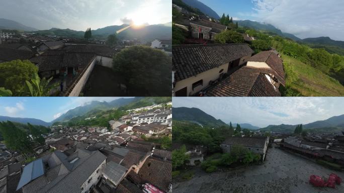 4K FPV穿越机衢州廿八都古镇