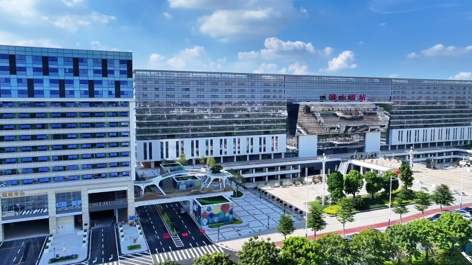 佛山西站航拍素材合集
