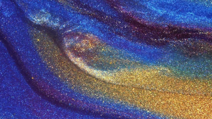 流体抽象炫彩粒子唯概念艺术超宽屏背景