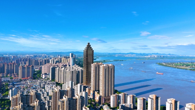 芜湖延时航拍4K