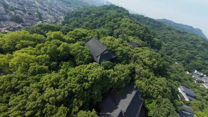 4K FPV穿越机杭州城隍阁绿野仙踪