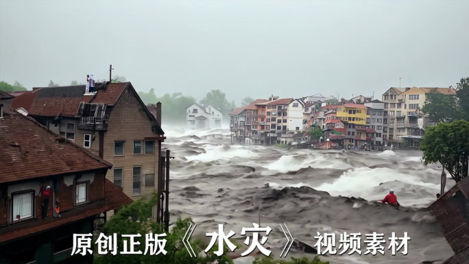 洪水海啸水灾
