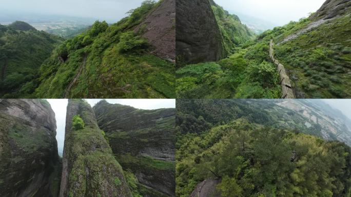 4K FPV穿越机衢州江郎山刷山穿梭