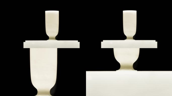 洛阳曹魏白玉杯