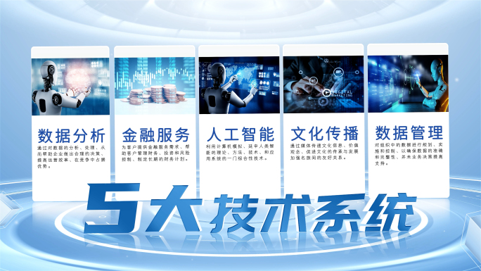 简洁图文结构信息文字分类展示