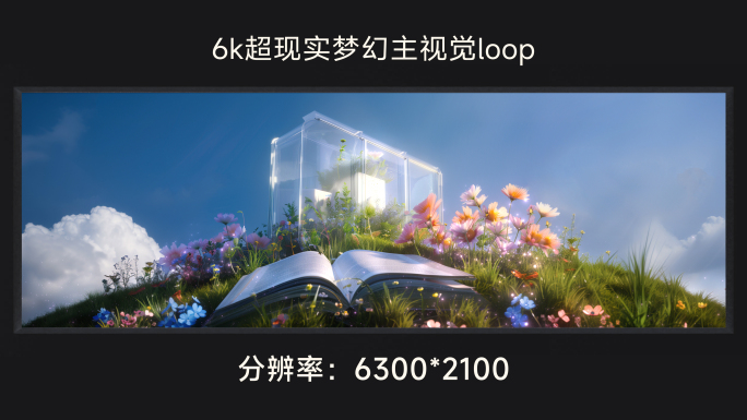 6k超现实梦幻主视觉loop