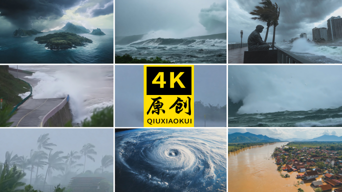 超强台风 台风眼 海啸