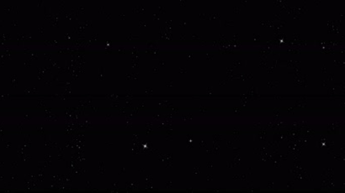 8K超宽屏星星闪烁-带透明通道无缝循环