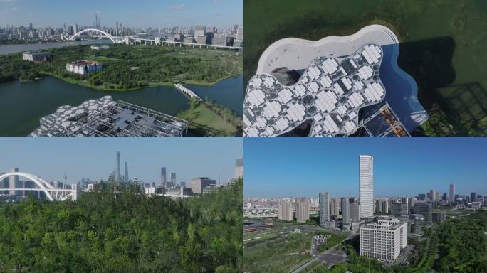 上海后滩公园 航拍