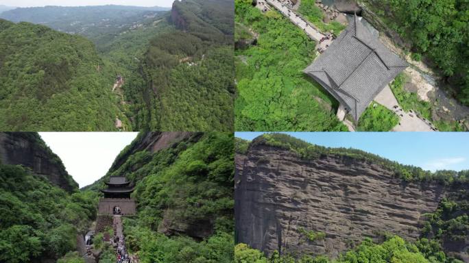 剑门关古蜀道隘口关隘