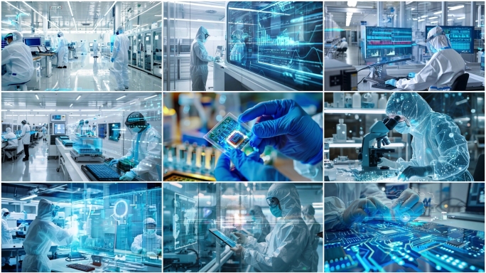 科研科研实验室科研人员科研团队研发团队