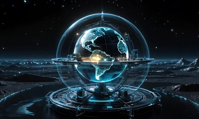 地球全息素材08