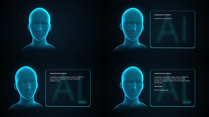 用AI LLM软件更换屏幕。用户输入提示并提出问题