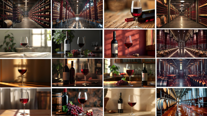 红酒 葡萄酒 红酒庄园 酒厂