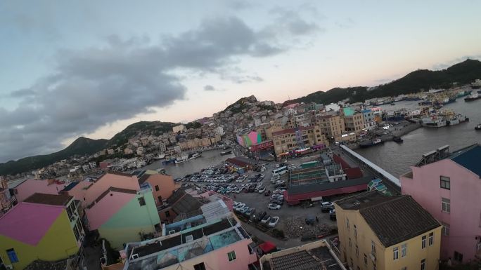 台州温岭石塘小箬村穿越机航拍