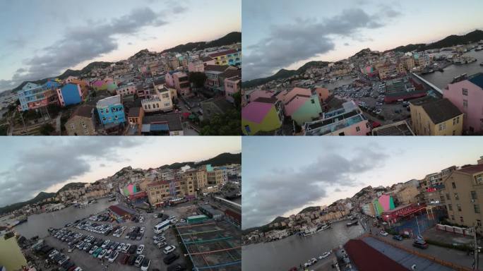 台州温岭石塘小箬村穿越机航拍