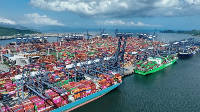 【正版素材】盐田港全球交付物流0616