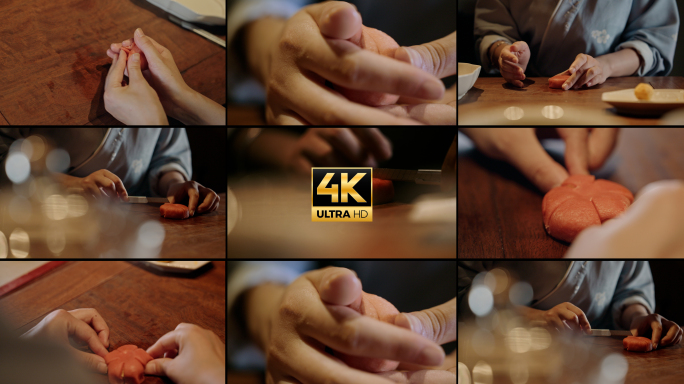 4k中秋糕点手工制作苏式糕点中式点心甜点