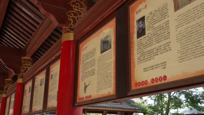 【原创素材】昆明虚宁寺文化长廊