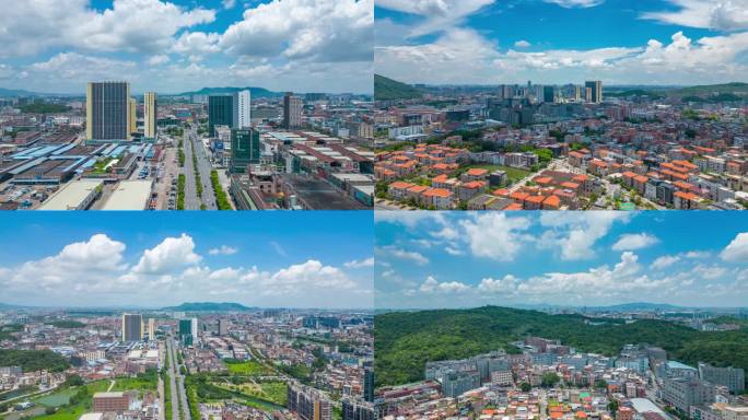 2024佛山城市宣传片龙江片区航拍延时