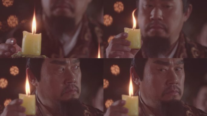 古代人物 蜡烛