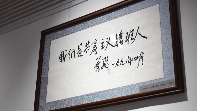 叶飞提名我们是共产主义接班人少年先锋队