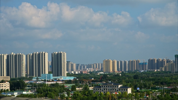 4K城市流云延时