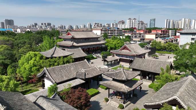 山东临沂书圣王羲之故居临沂景区