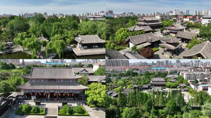 山东临沂书圣王羲之故居临沂景区