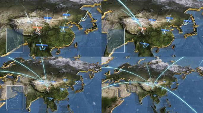 三维世界地图
