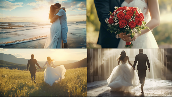 七夕情侣 恋人婚礼