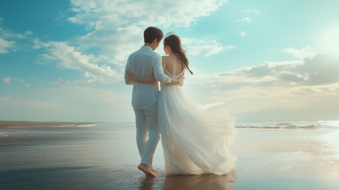 七夕情侣 恋人婚礼