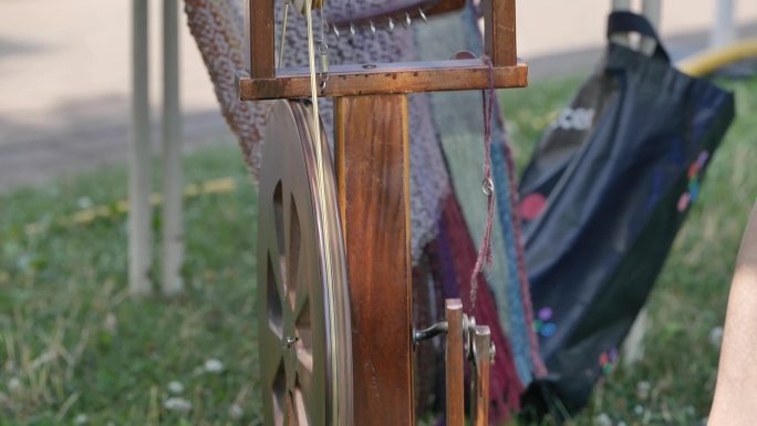 加拿大的纺织工具