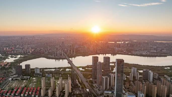 2024大美南昌 高新区航拍延时