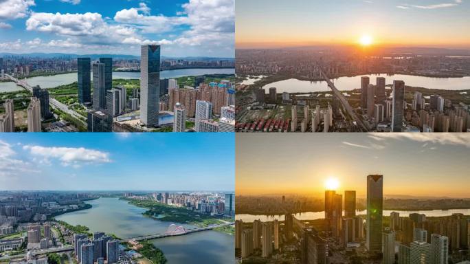 2024大美南昌 高新区航拍延时