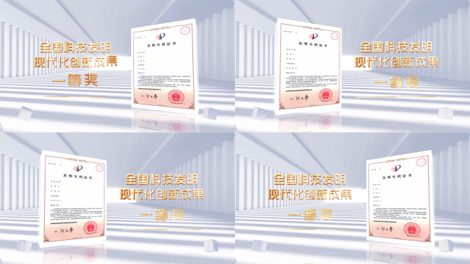 奖状专利证书文件展示【无需插件】
