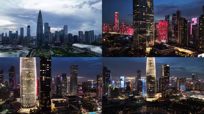 深圳湾华润大厦航拍