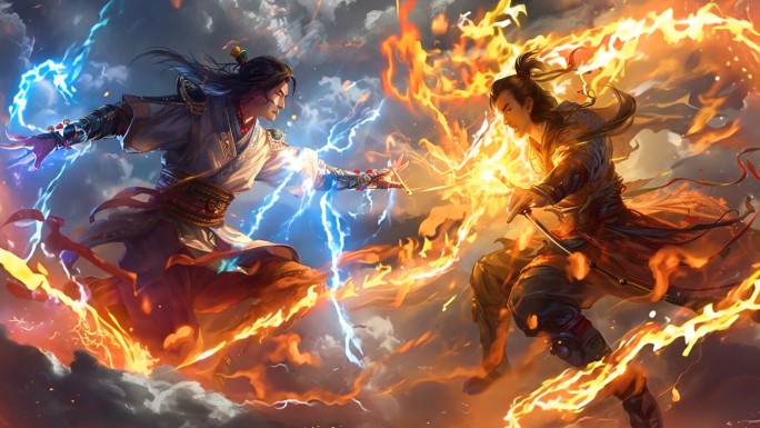 修仙传奇仙侠斗法【原创】