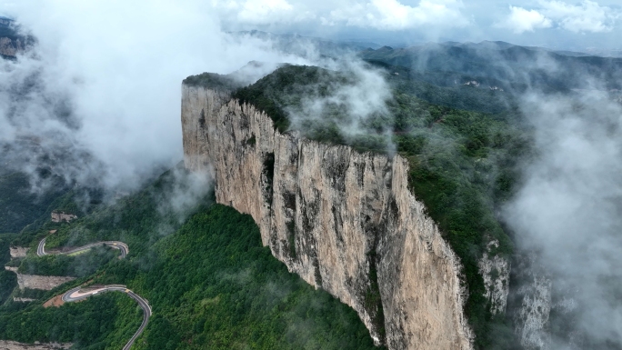 长治武乡太行板山云海航拍