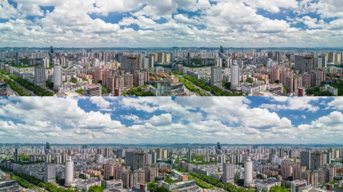 九龙坡全景延时摄影
