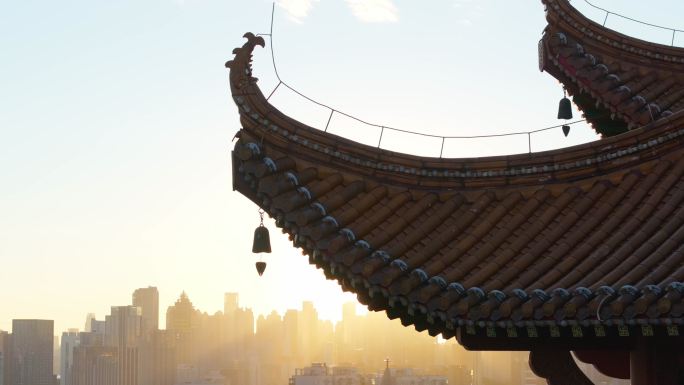 航拍黄鹤楼
