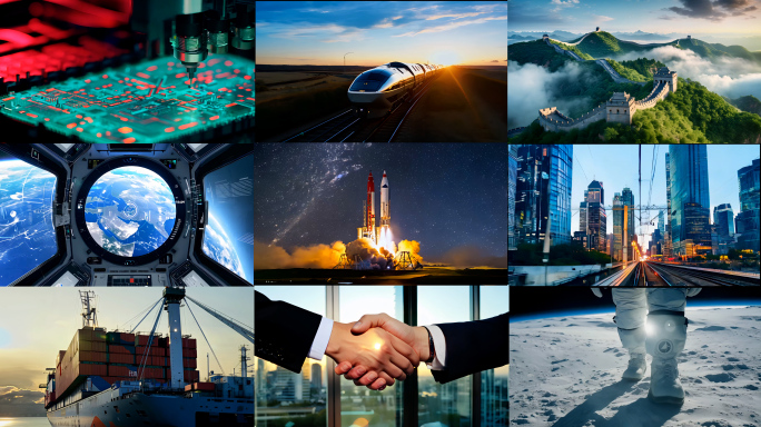 中国发展 科技发展进步 大国崛起