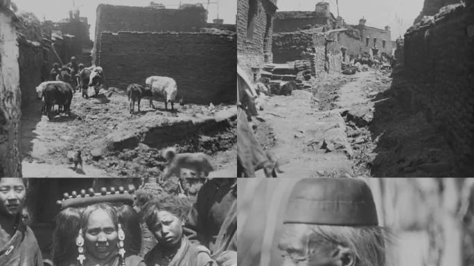 解放前西藏 旧西藏 西藏平民  西藏贵族