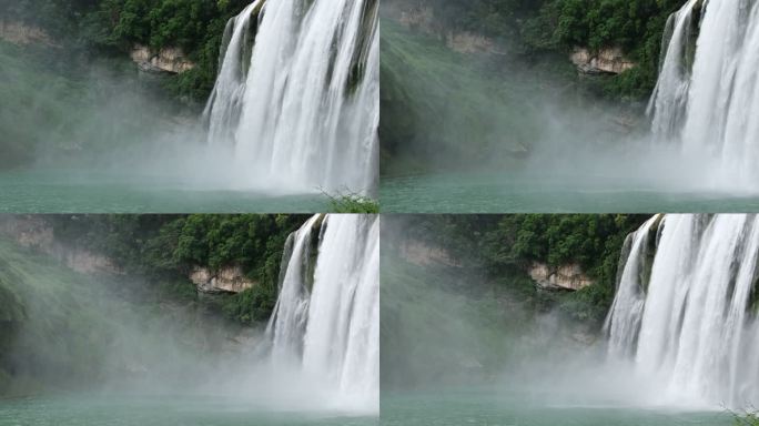 瀑布水流高速摄影