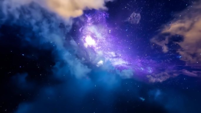 星云穿梭宇宙穿越星系星空宇宙太空银河星辰