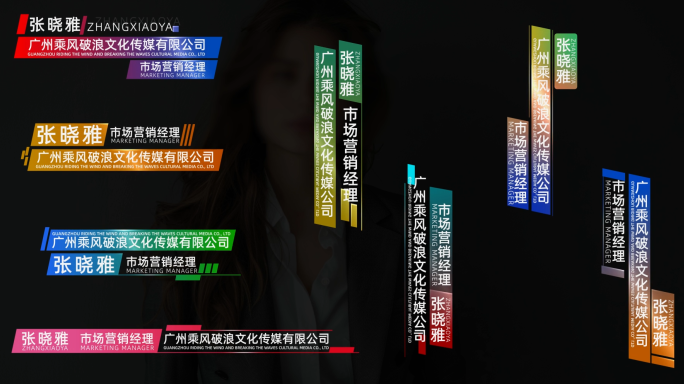 综艺时尚mg人名字幕条合集