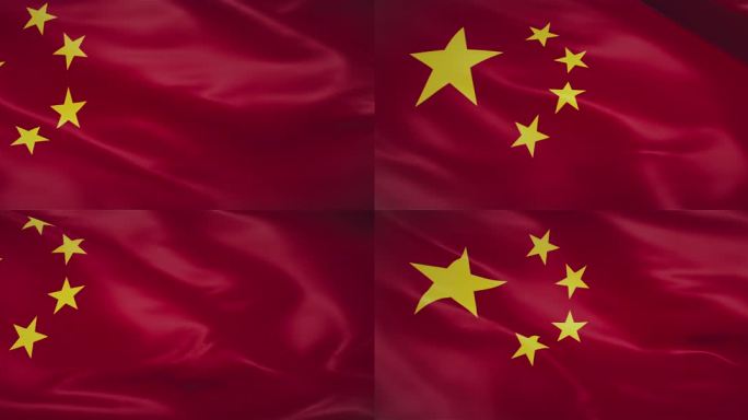 8K旗帜飘扬特写无缝循环背景