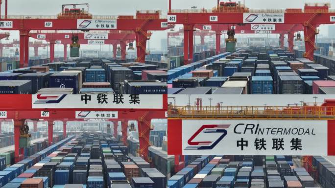 西安港中欧班列西安国际港务区国际货运班列