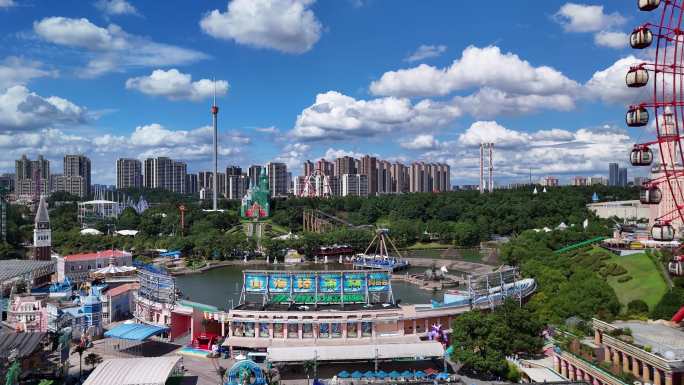2024长沙世界之窗航拍